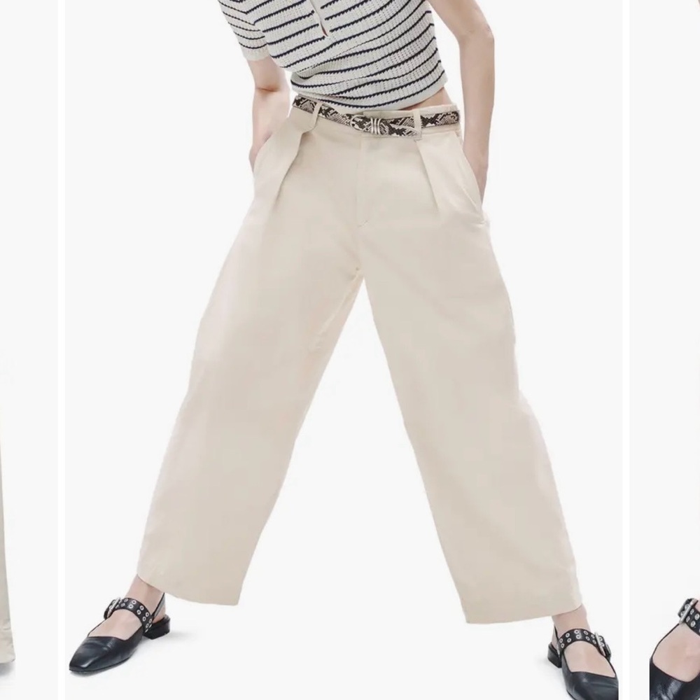 Rag & Bone Donovan Wide Leg Women’s Pants - Cream colored - Size 30